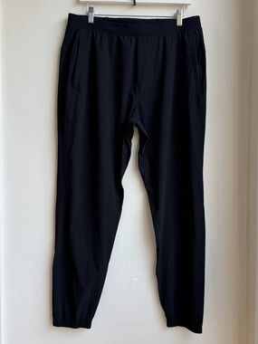 Lululemon Surge Jogger Men’s Size XL Black Zip Pockets Drawstring Athletic Pants